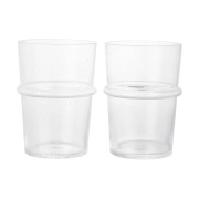 Ferm Living Boya juomalasi korkea 45 cl 2-pack. Kirkas