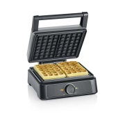 Severin Severin vohvelirauta belgialaiset vohvelit WA 2125 Musta