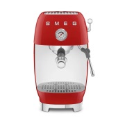 Smeg Smeg 50's style puolautomaattinen espressokone ECF03 Punainen