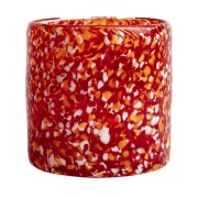 Byon Calore kynttilälyhty XS Ø 10 cm Punainen-oranssi