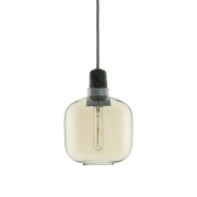 Normann Copenhagen Amp valaisin pieni kulta-vihreä