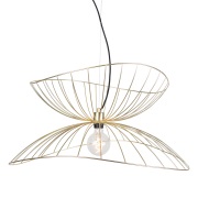 Globen Lighting Ray kattovalaisin Ø70 cm messinki