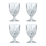 Nachtmann Noblesse jalallinen lasi 23 cl, 4-pakkaus Kirkas