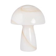 Globen Lighting Fungo pöytävalaisin beige 30 cm
