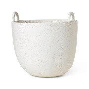 Ferm Living Speckle ruukku Ø30 cm Off white