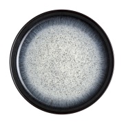 Denby Halo Coupe -lautanen 26 cm Sininen-harmaa-musta