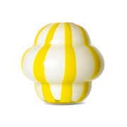 Byon Curlie maljakko 20 cm Keltainen
