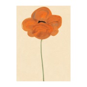 Paper Collective Orange Unikko -juliste 50 x 70 cm