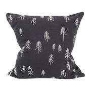 Fine Little Day Tall tyynyliina 48x48 cm Antrasiitinsininen