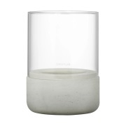 blomus Calma kynttilälyhty Ø 10 cm Light grey