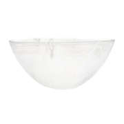 Kosta Boda Contrast kulho 350 mm Valkoinen-valkoinen