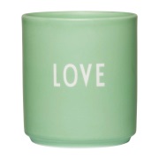 Design Letters Design Letters suosikkikuppi 25 cl Love-green bliss