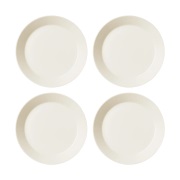 Iittala Teema leipälautanen Ø 21 cm 4-pakkaus Valkoinen