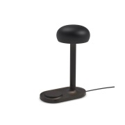 Eva Solo Emendo pöytälamppu Qi-laturilla Musta