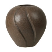 Broste Copenhagen Leda maljakko Ø25x25 cm Antique brown