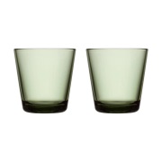Iittala Kartio lasi 21 cl 2 pakkaus 2 kpl Männynvihreä