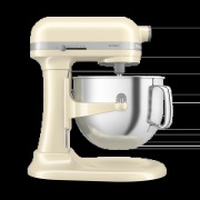 KitchenAid Artisan 5KSM70 keittiökone nostovarrella, 6,6 L Almond crea...
