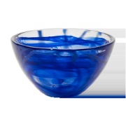 Kosta Boda Contrast kulho 160 mm Sininen-sininen