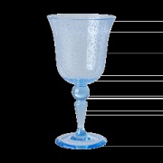 RICE Rice viinilasi bubble design 36 cl Mint