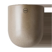 DBKD Cut seinälle ripustettava ruukku beige Large 17 cm