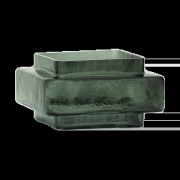 URBAN NATURE CULTURE Isla kynttilälyhty Ø12 cm Laurel-blue green