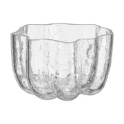 Kosta Boda Crackle kynttilälyhty 5,8 cm Kirkas