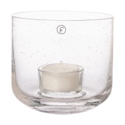 ERNST Ernst lasinen kynttilälyhty Ø10x9 cm