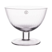 ERNST Ernst lasikulho jalalla 2 kpl Ø10,7 cm