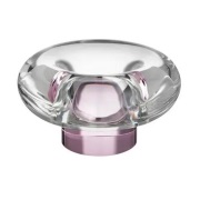 Kosta Boda Orion kynttilälyhty Ø11x6,3 cm Vaaleanpunainen