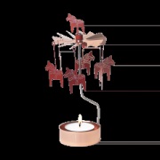 Pluto Design Dalahäst enkelikello Kupari-punainen