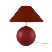 Globen Lighting Iris 35 -pöytävalaisin 39 cm Burgundy