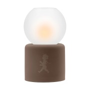 Solstickan Design Globe lämpökynttilälyhty Ø9,5x17 cm Ruskea