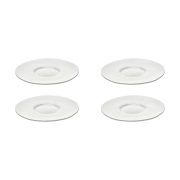 Serax Silhouette alusta espressokupille Ø10,3 cm 4 kpl White