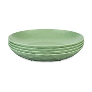 Koziol Club syvä lautanen Ø22 cm 4-pack biokierrätysmuovi Nature leaf ...