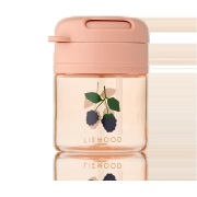 Liewood Pavia muki pillillä 28 cl Berry-Pale Tuscany