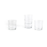 HAY Lasinen juomalasi M 36 cl 4-pack kirkas