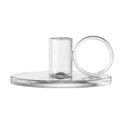 Muurla Loop kynttilänjalka Ø11 cm Kirkas