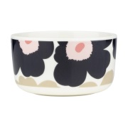 Marimekko Unikko kulho 5 dl Off white-charcoal-sand-pink