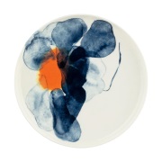 Marimekko Valssi lautanen Valkoinen–sininen–oranssi