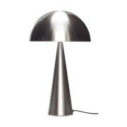 Hübsch Mush pöytälamppu Nikkeli, tall 50 cm