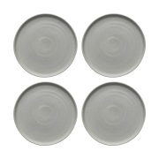 Scandi Living Sandsbro leipälautanen vaaleanharmaa, Ø20 cm, 4 kpl