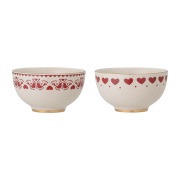 Bloomingville Jolly kulho 2 kpl Red