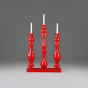 Electric candlestick 3 l (punainen)