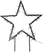 Outdoor decoration Spiky (Musta)