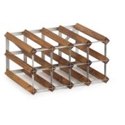 Traditional Wine Racks Itse koottava viinipulloteline 12 pullolle, tum...