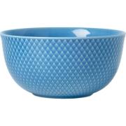 Lyngby Porcelæn Rhombe Color -tarjoilukulho, sininen, 17,5 cm