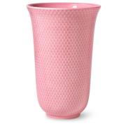 Lyngby Porcelæn Rhombe Color maljakko, 20 cm, rosa