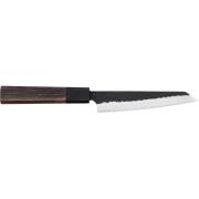 Suncraft Shinmatsu bunka kokkiveitsi 13,5 cm, kurouchi finish