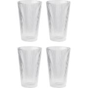 Stelton Pilastro juomalasi 0,35 litraa 4-pakkaus, kirkas