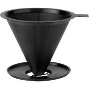 Stelton Nohr slow brew kahvisuppilo, black metallic